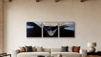 Ionization Three-Square Display — CANVAS NONE 36x36