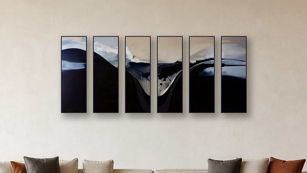 Ionization HEXAD 12x36 accurately scaled living-room mockup
