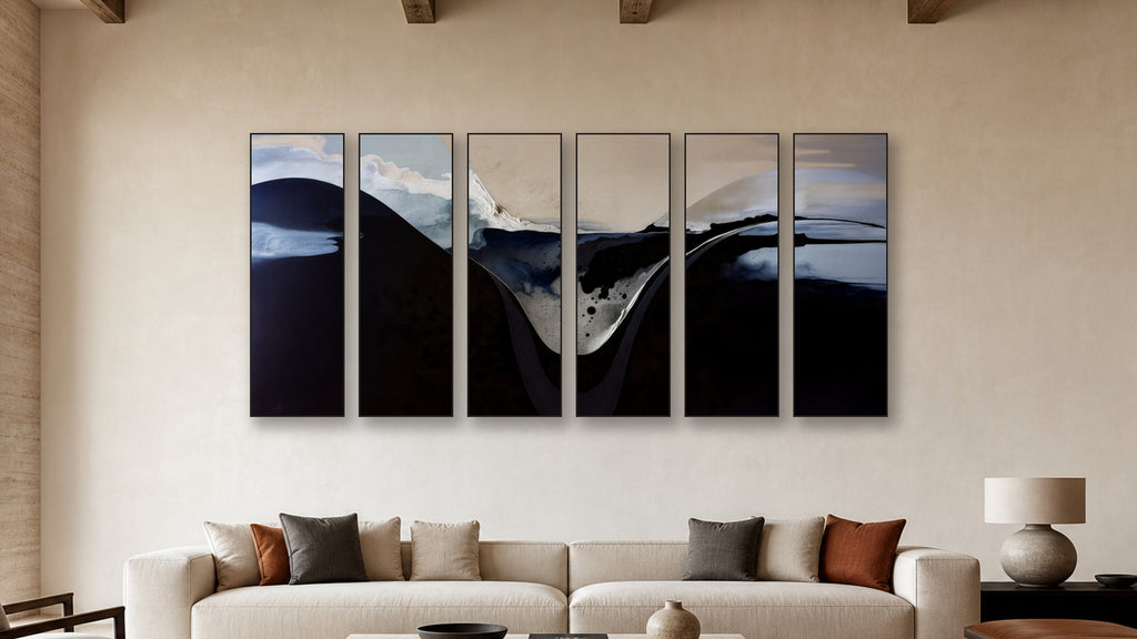 Ionization HEXAD 20x60 accurately scaled living-room mockup