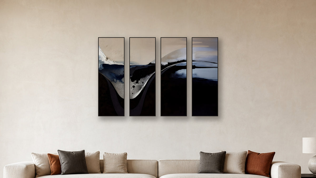 Ionization TETRAD 16x48 accurately scaled living-room mockup