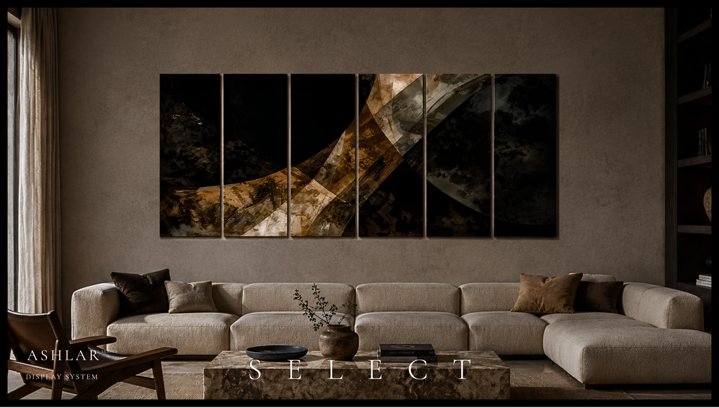 Ashlar #001 six-panel HEXAD display
