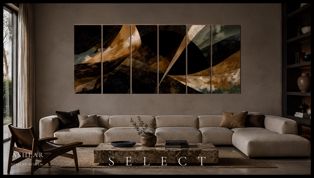 Ashlar #565 six-panel HEXAD display