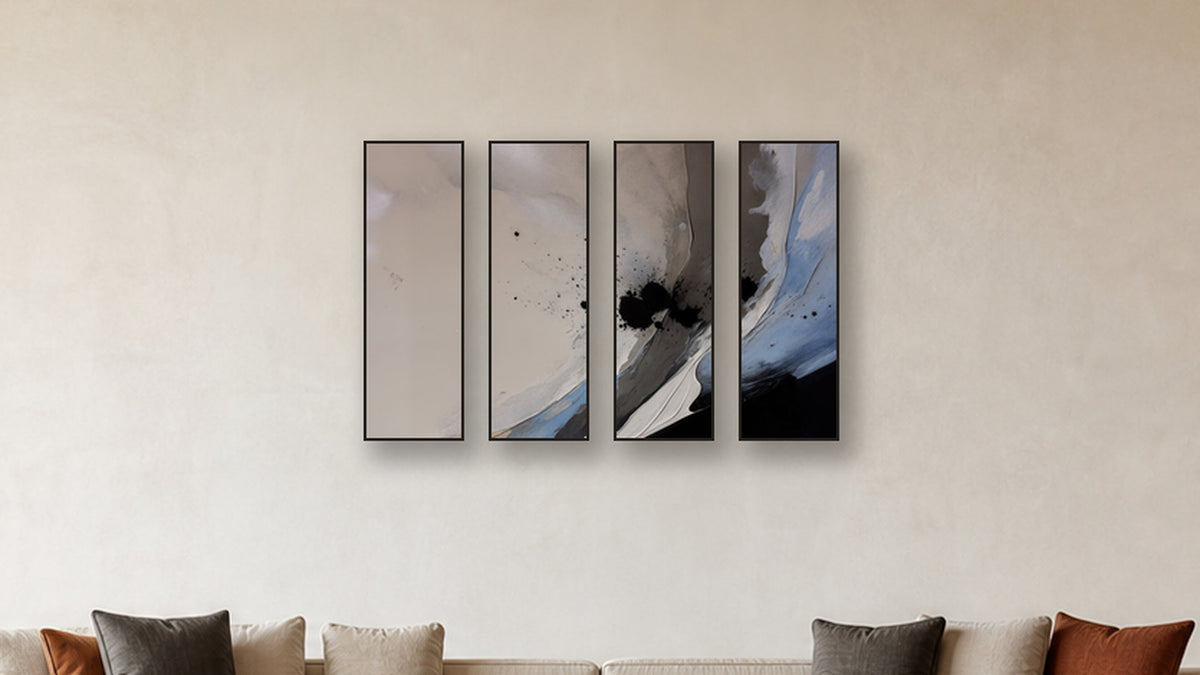 NUCLEATION TETRAD II-V 12x36 accurately scaled living-room mockup