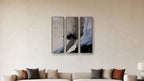 Nucleation TRIPTYCH 16x48 accurately scaled living-room mockup