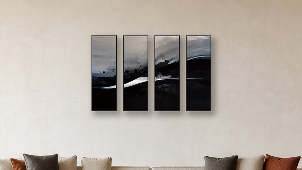 OXIDATION TETRAD II-V 12x36 accurately scaled living-room mockup