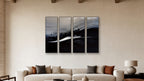 OXIDATION TETRAD II-V 20x60 accurately scaled living-room mockup