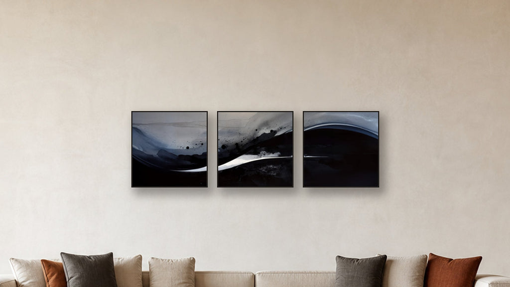 Oxidation Three-Square Display — CANVAS NONE 24x24