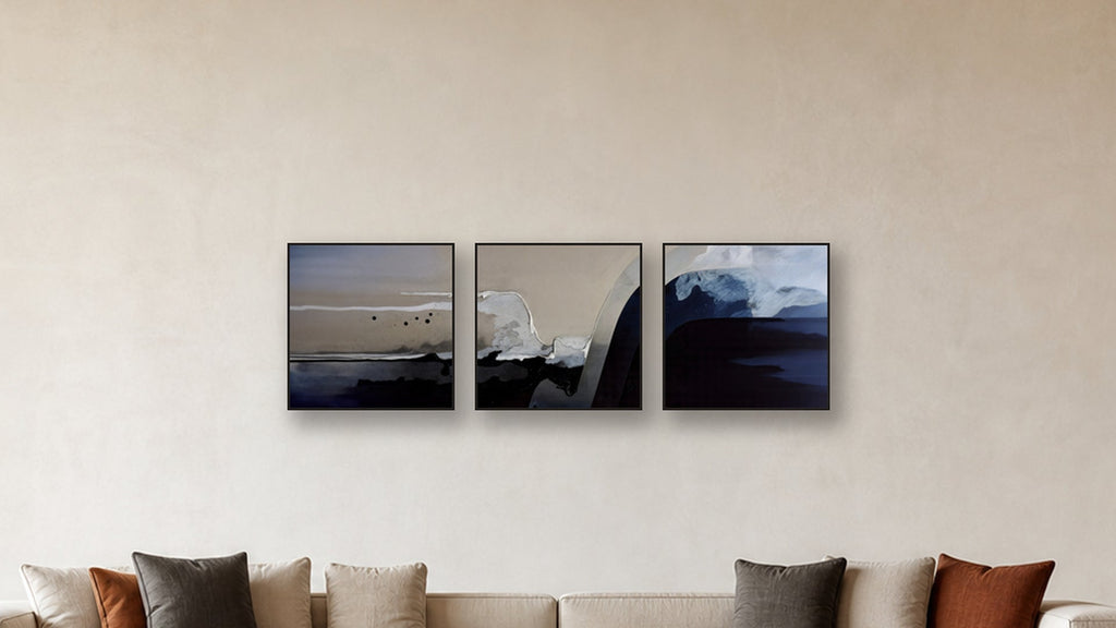 Passivation Three-Square Display — CANVAS NONE 24x24