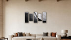 POLAR Peak I–V 12″ panel-width living-room scale mockup