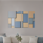 Agate bundle tetrad 1 4-panel profile shown in product view in 12 x 36 inch large size