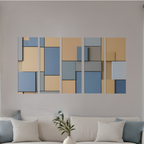 Agate bundle strata 2 5-panel profile shown in product view in 12 x 36 inch large size