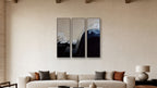 Passivation TRIPTYCH 20x60 accurately scaled living-room mockup