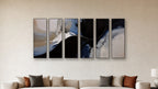 Reduction HEXAD 16x48 accurately scaled living-room mockup