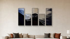 SUBLIMATION PEAK I-V accurate 16-inch living-room mockup; panels II and IV are 16x32
