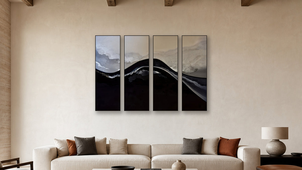 SUBLIMATION TETRAD II-V 20x60 accurately scaled living-room mockup