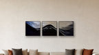 Sublimation Three-Square Display — CANVAS NONE 24x24