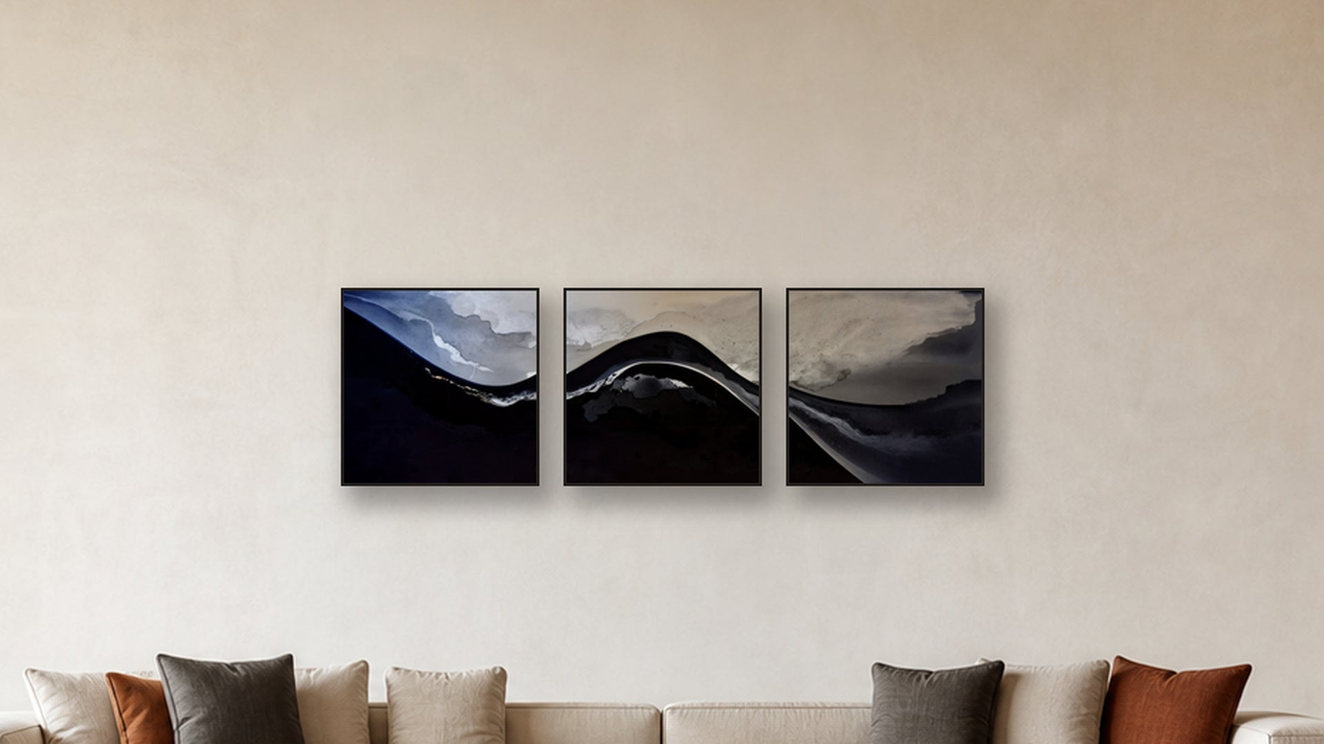 Sublimation Three-Square Display — CANVAS NONE 24x24