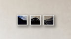 Sublimation Three-Square Display — FRAMED PAPER WHITE 12x12