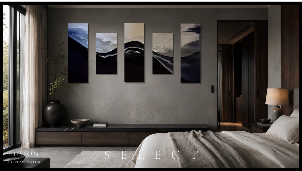 Sublimation Canvas 5-Panel Peak I–V complete multi-panel canvas display