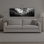 TEMPEST 238 | Canvas — size reference, 60 W × 20 H inches — B Quiet