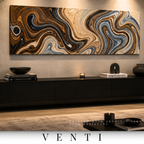 Venti canvas uw shown in product view in 12 x 36 inch large size