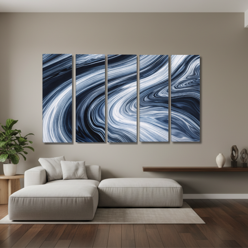 Vortex bundle strata 2 5-panel profile shown in product view in 12 x 36 inch large size