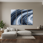 Vortex bundle tetrad 1 4-panel profile shown in product view in 12 x 36 inch large size