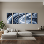 Vortex bundle strata 2 5-panel signature shown in product view in 12 x 24 inch universal size