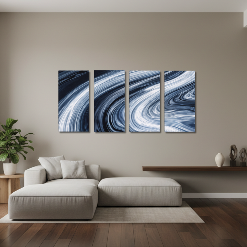 Vortex bundle tetrad 2 4-panel signature shown in product view in 12 x 24 inch universal size