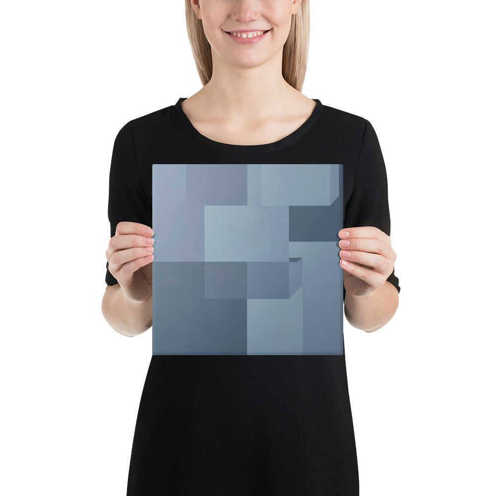 Slate III canvas print wall display image in 12 x 12 inch universal size