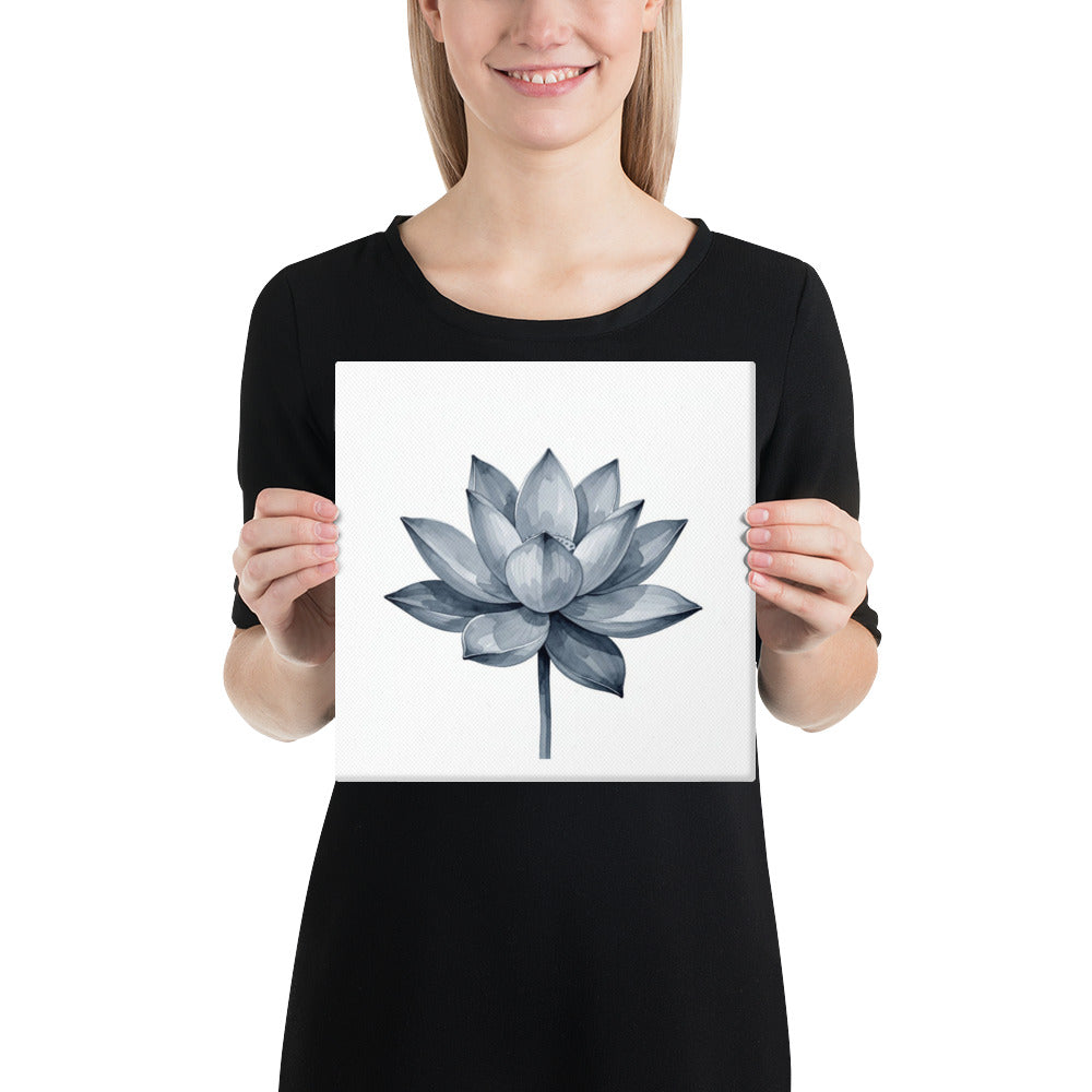 Slate IV canvas print wall display image in 12 x 12 inch universal size