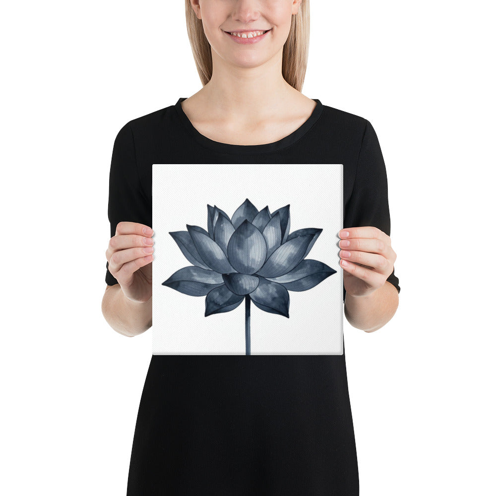 Slate V canvas print wall display image in 12 x 12 inch universal size