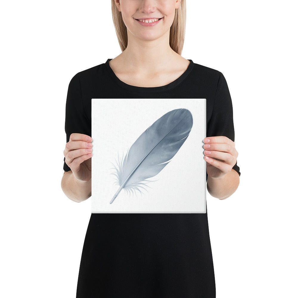 Slate VI canvas print wall display image in 12 x 12 inch universal size