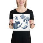 Slate X canvas print product view