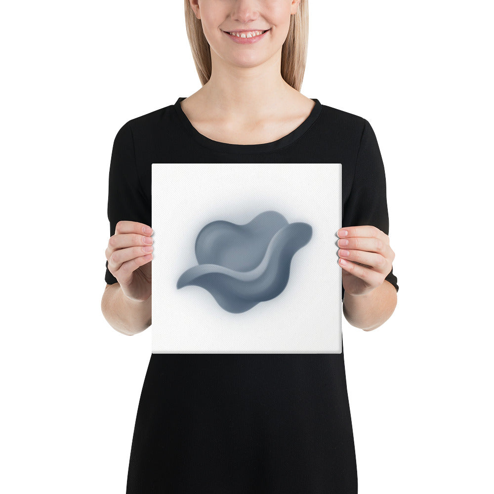 Slate XI canvas print wall display image in 12 x 12 inch universal size