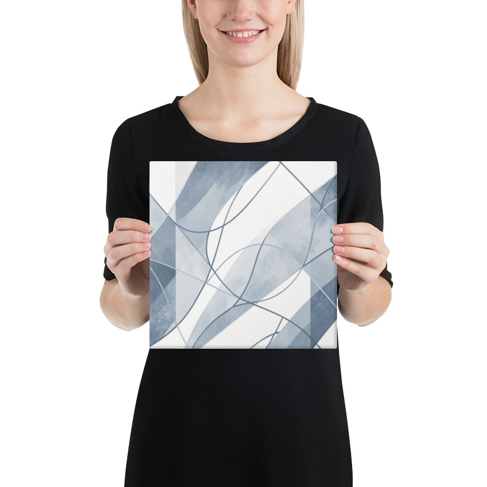 Slate XVII canvas print wall display image in 12 x 12 inch universal size