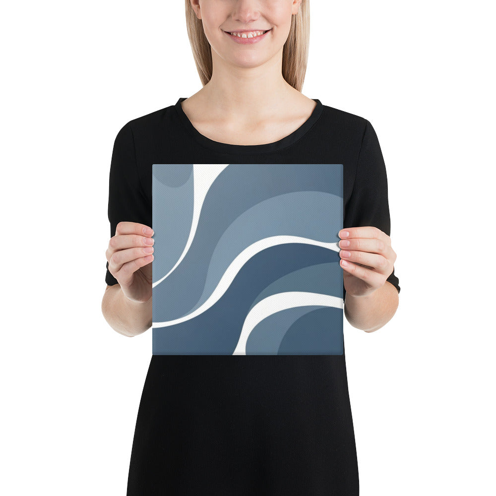 Slate XXV wall art product image as a canvas print in 8 x 8 inch universal size