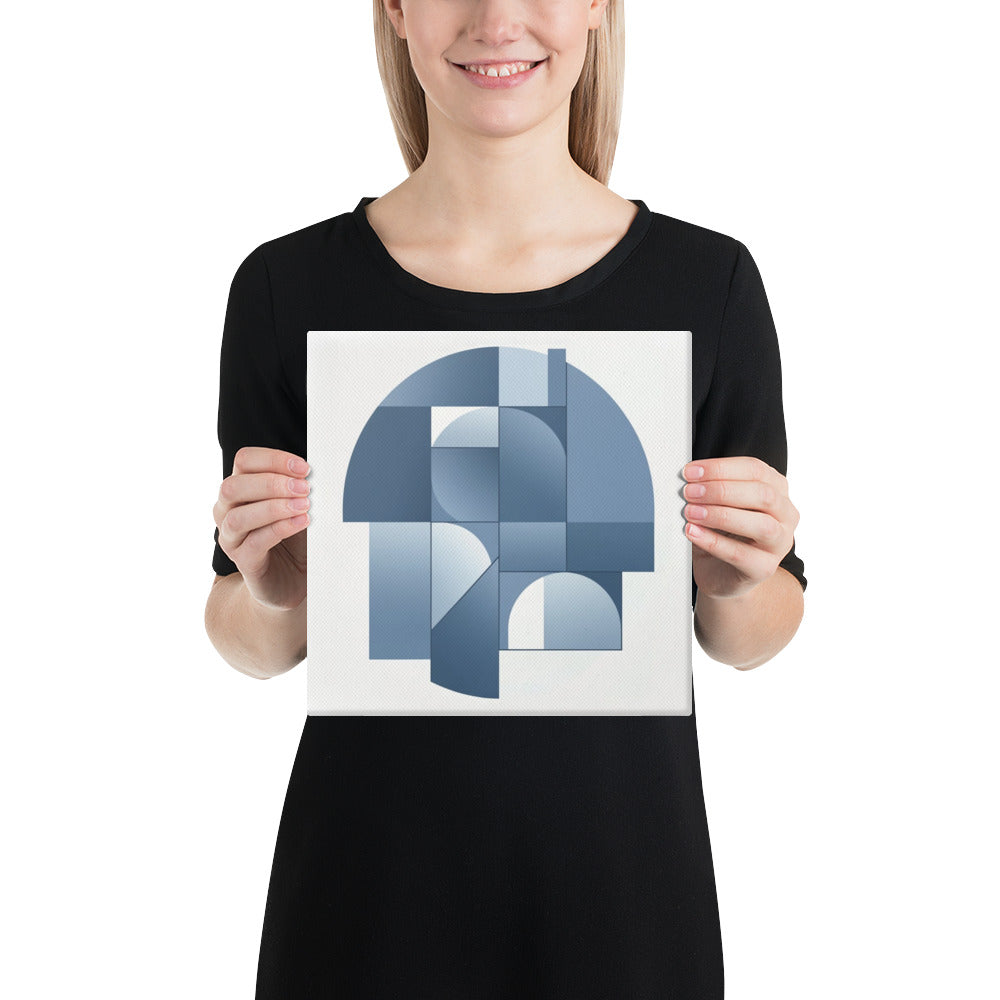 Slate XXVI wall art product image as a canvas print in 8 x 8 inch universal size