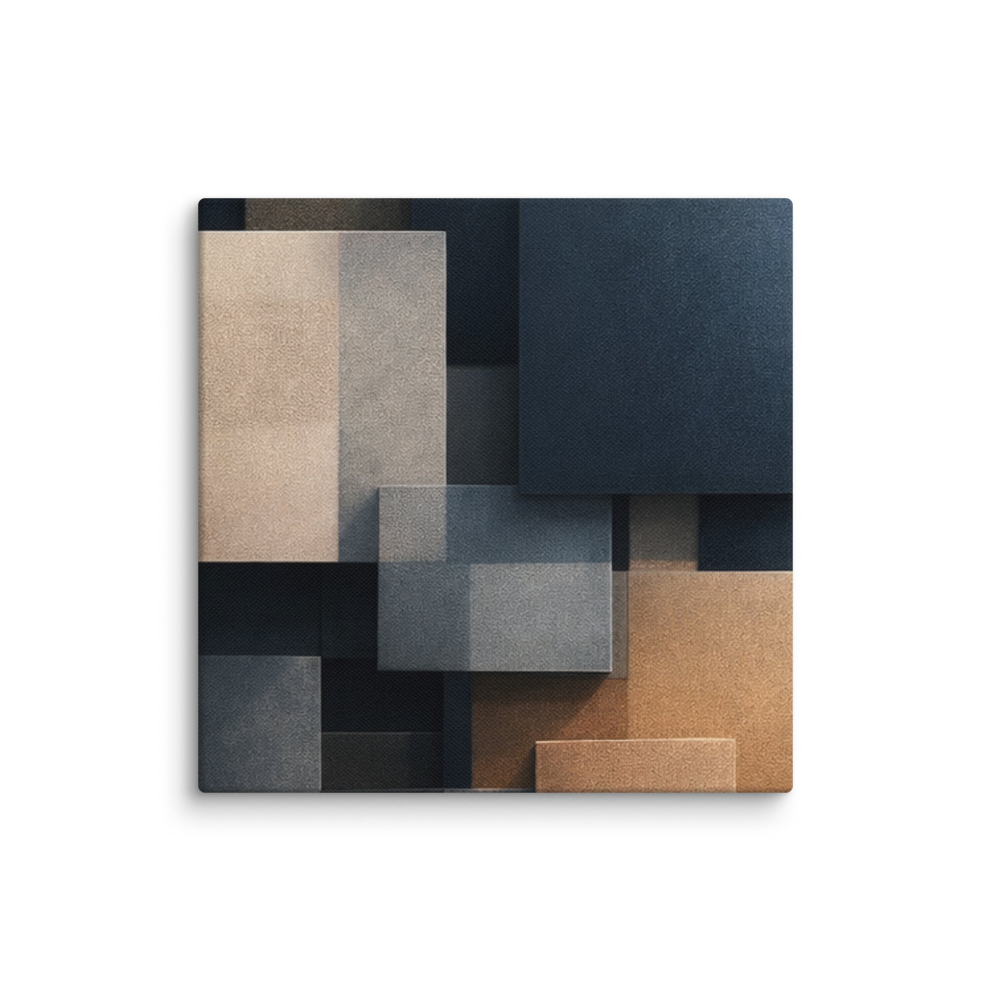 Monolith canvas print shown in wall display view in 6 x 6 inch universal size