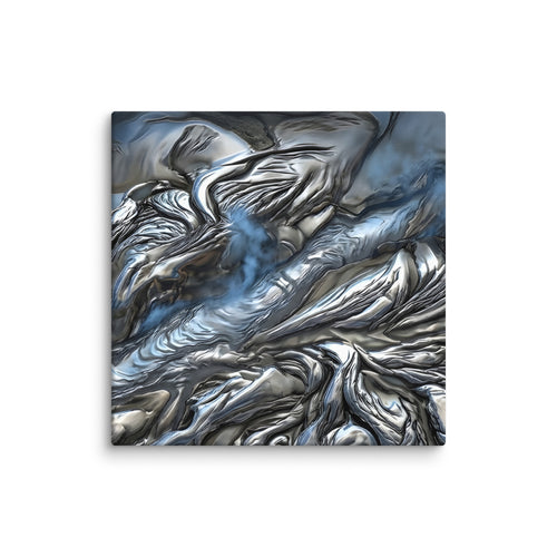 Andesite wall art product image as a canvas print in 8 x 8 inch universal size