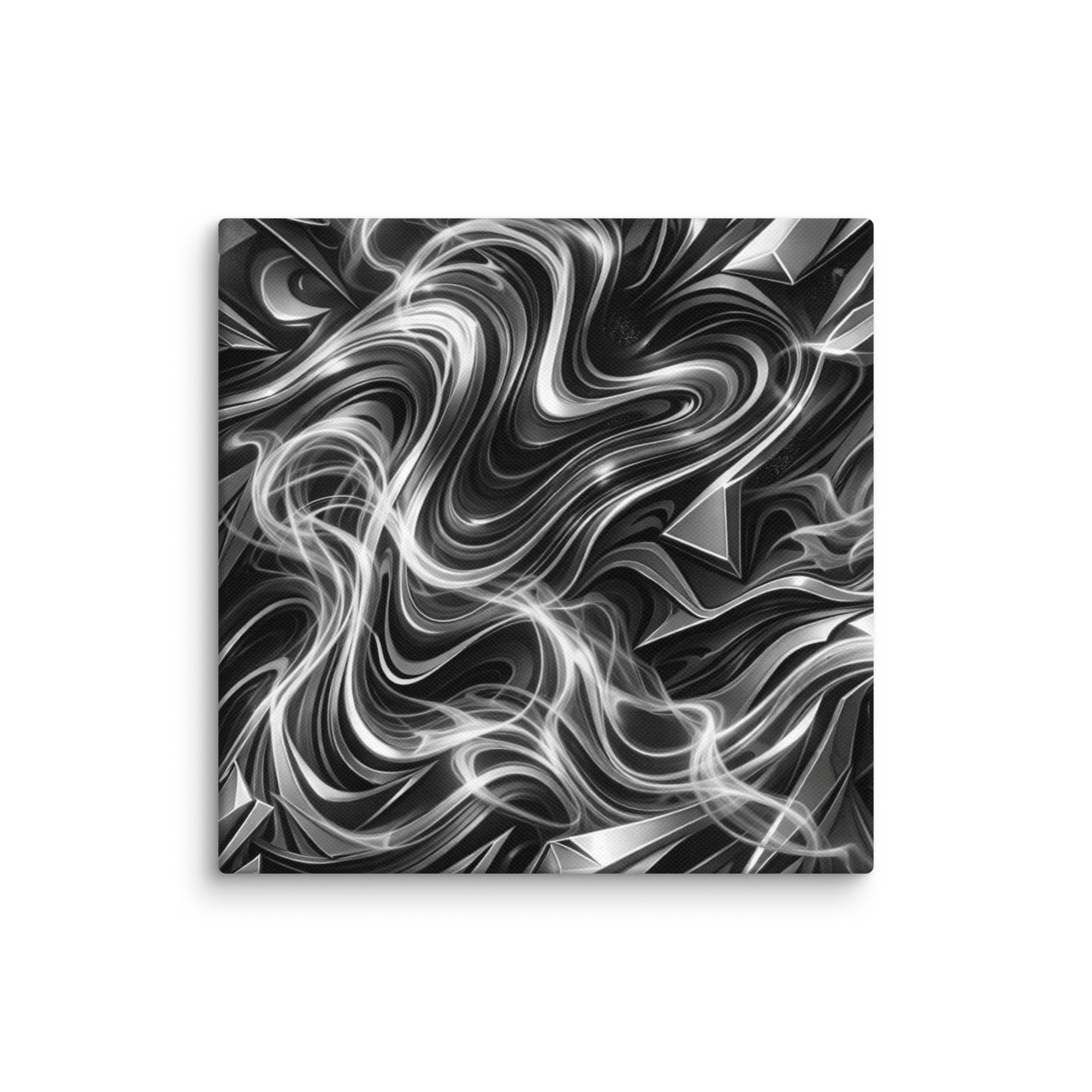 Edge wall art product image as a canvas print in 8 x 8 inch universal size