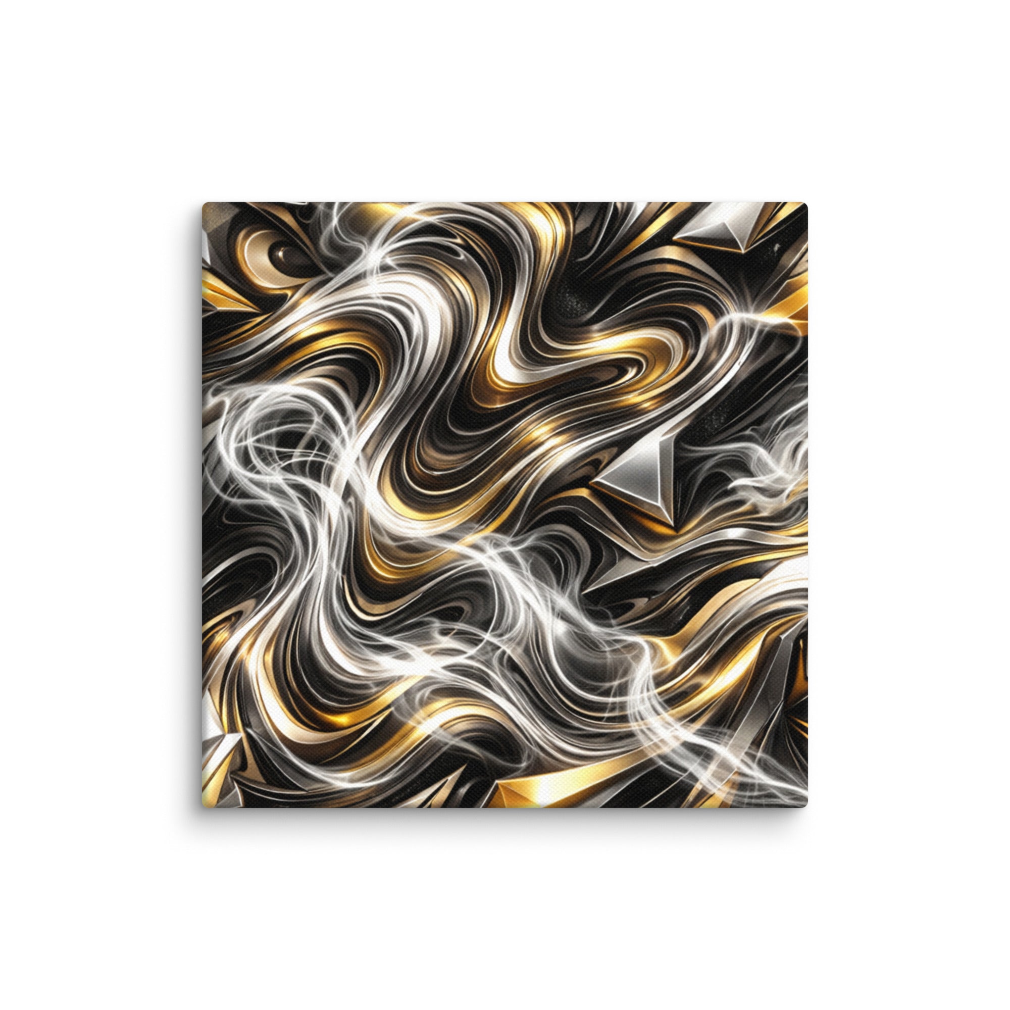 Ouro wall art product image as a canvas print in 8 x 8 inch universal size