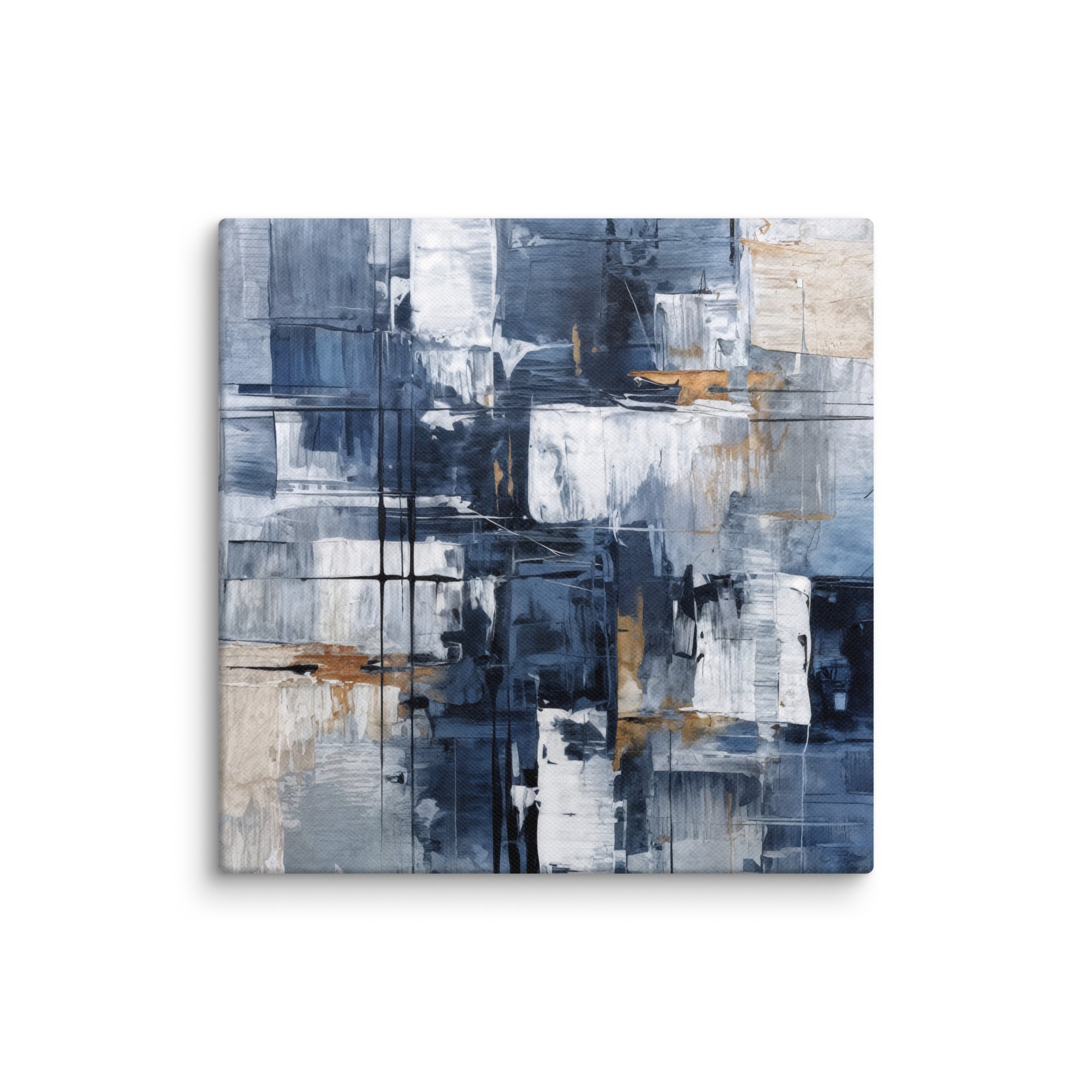 Push wall art product image as a canvas print in 8 x 8 inch universal size
