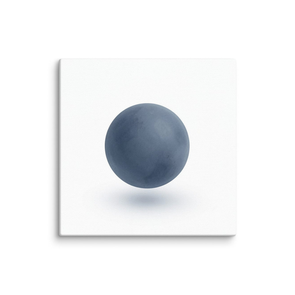 Slate VII canvas print, wall display view