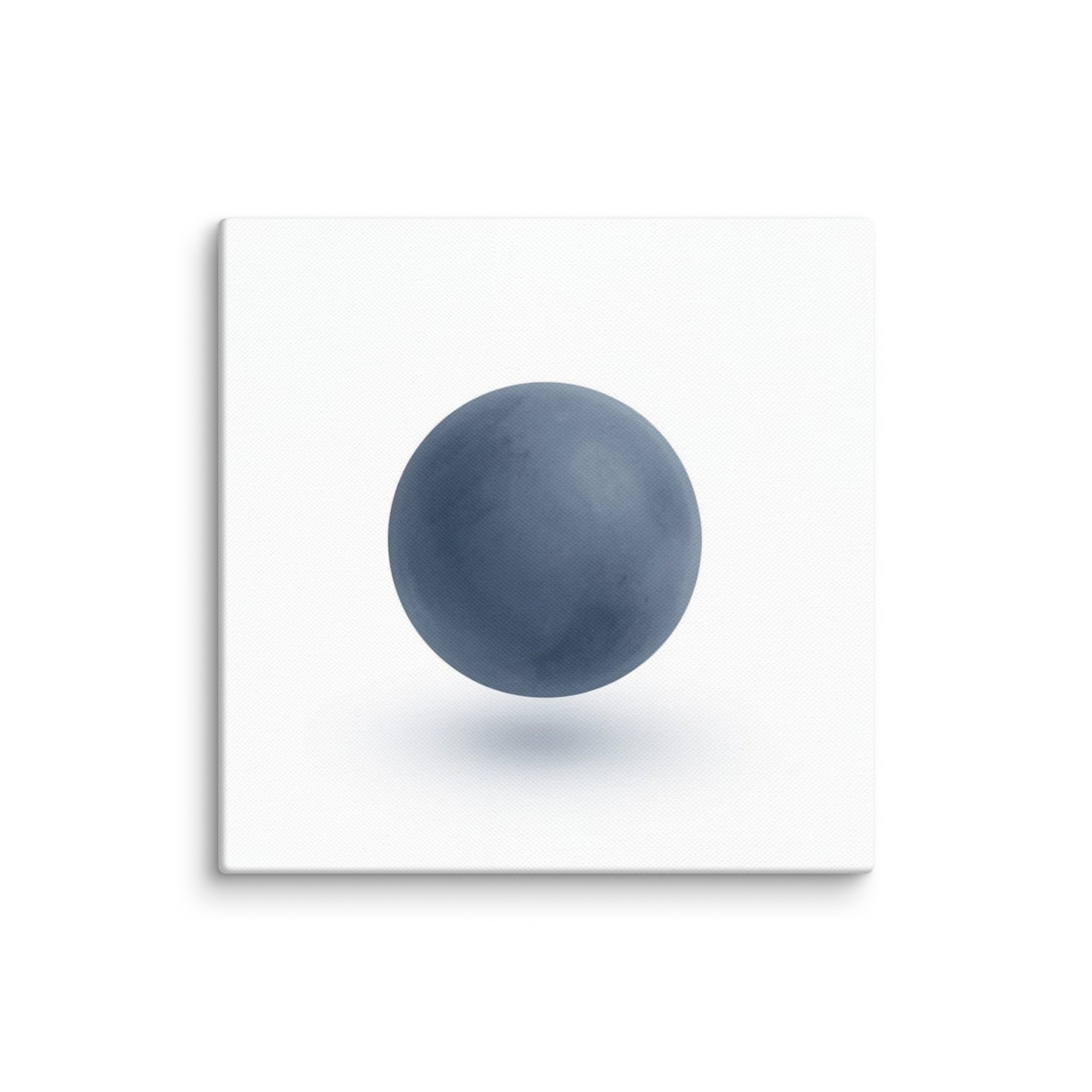 Slate VII canvas print, wall display view