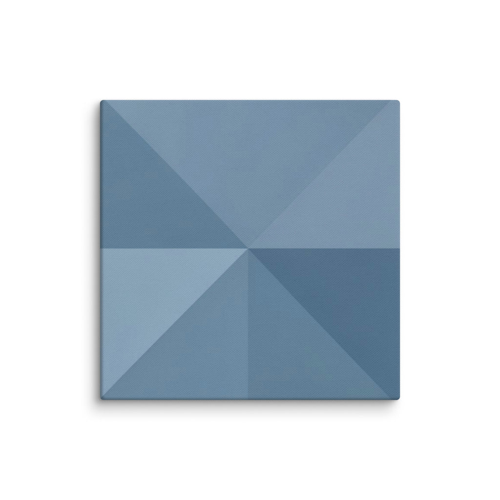 Slate XVIII canvas print, wall display view