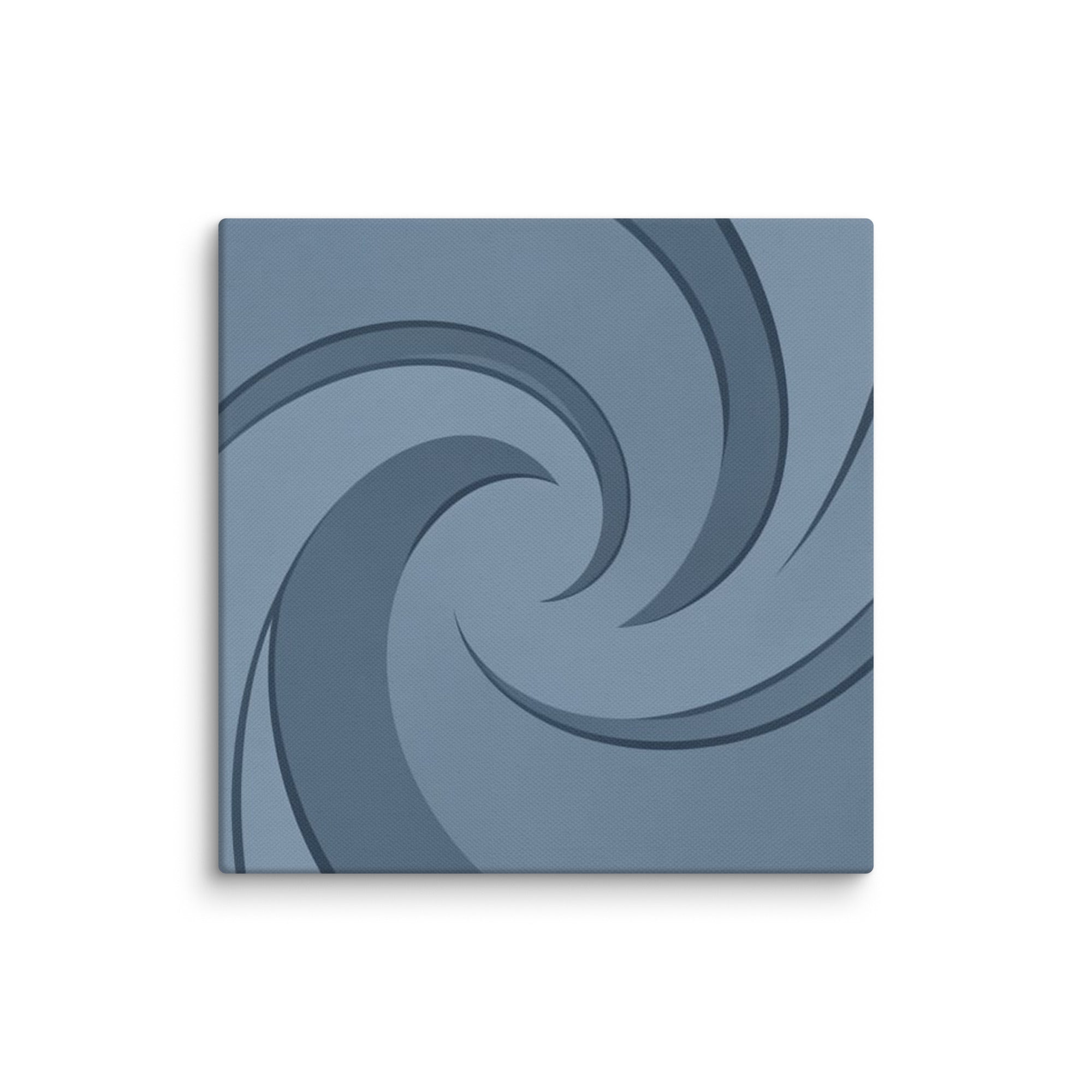 Slate XXII canvas print product mockup in 16 x 16 inch universal size