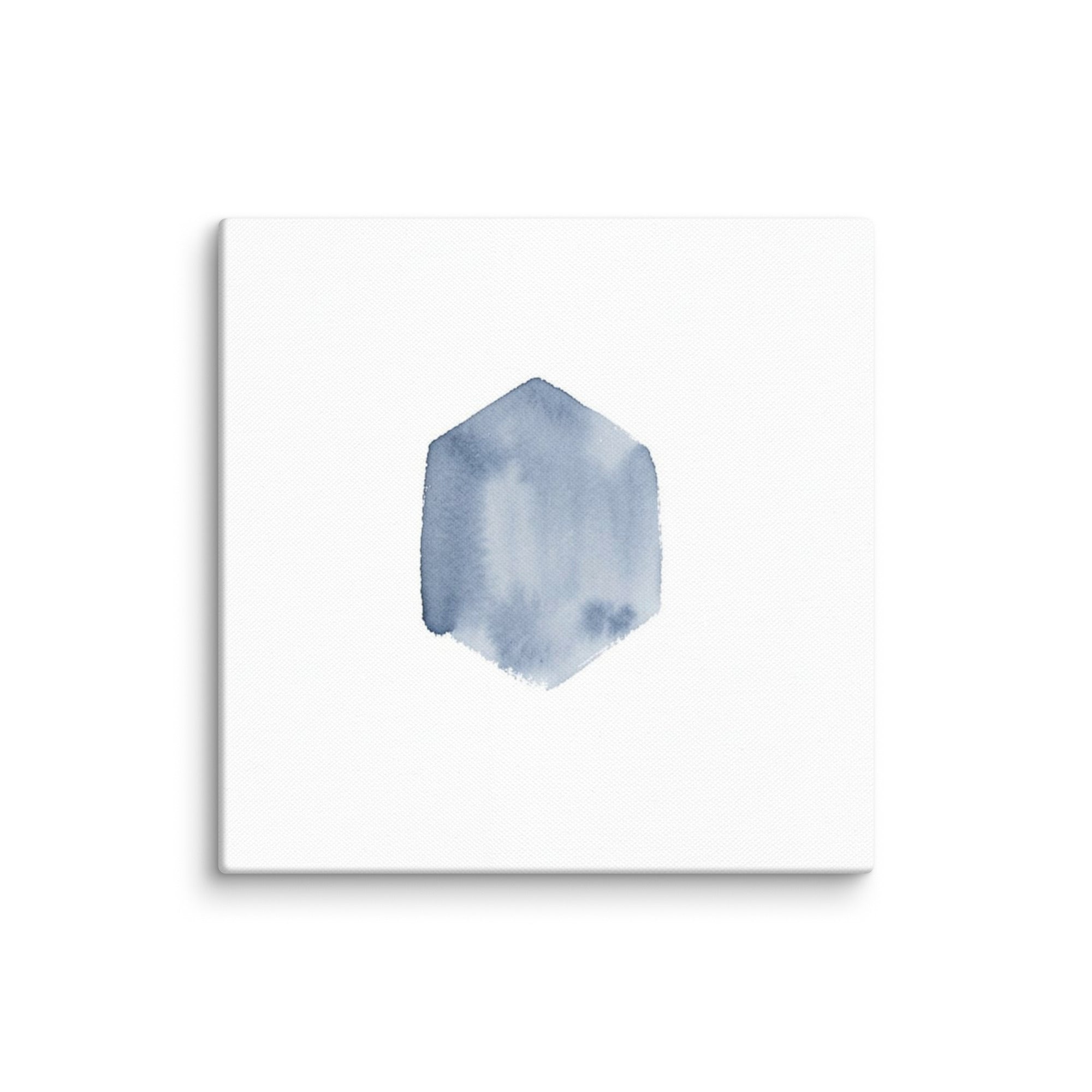 Slate XXXI canvas print shown in wall display view in 6 x 6 inch universal size