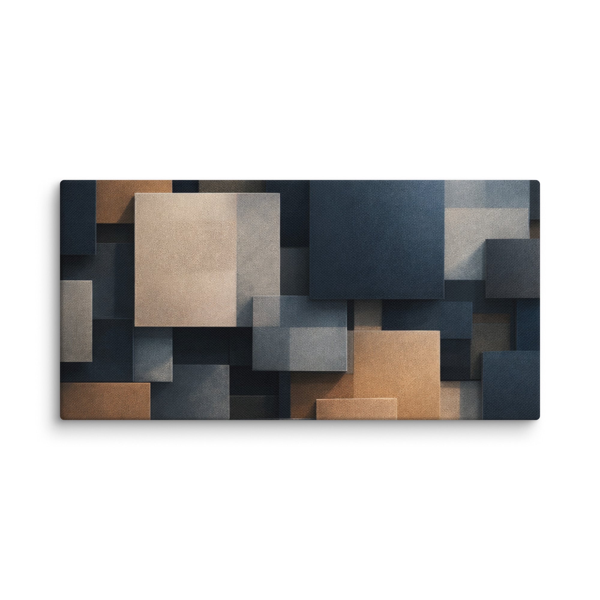 Monolith wall art product image as a canvas print in 8 x 8 inch universal size