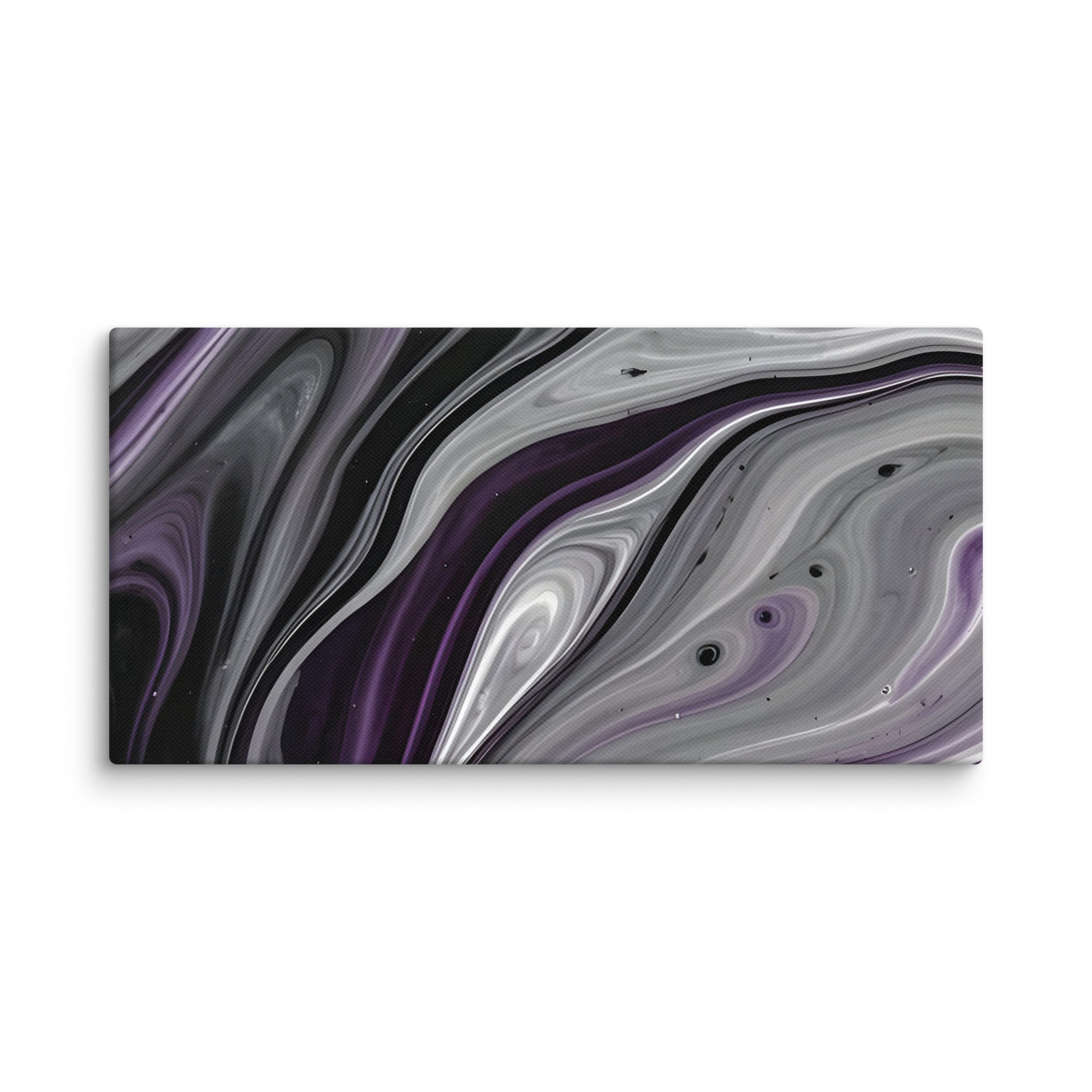 Amethyst Flow canvas print front-facing product image in 8 x 10 inch universal size